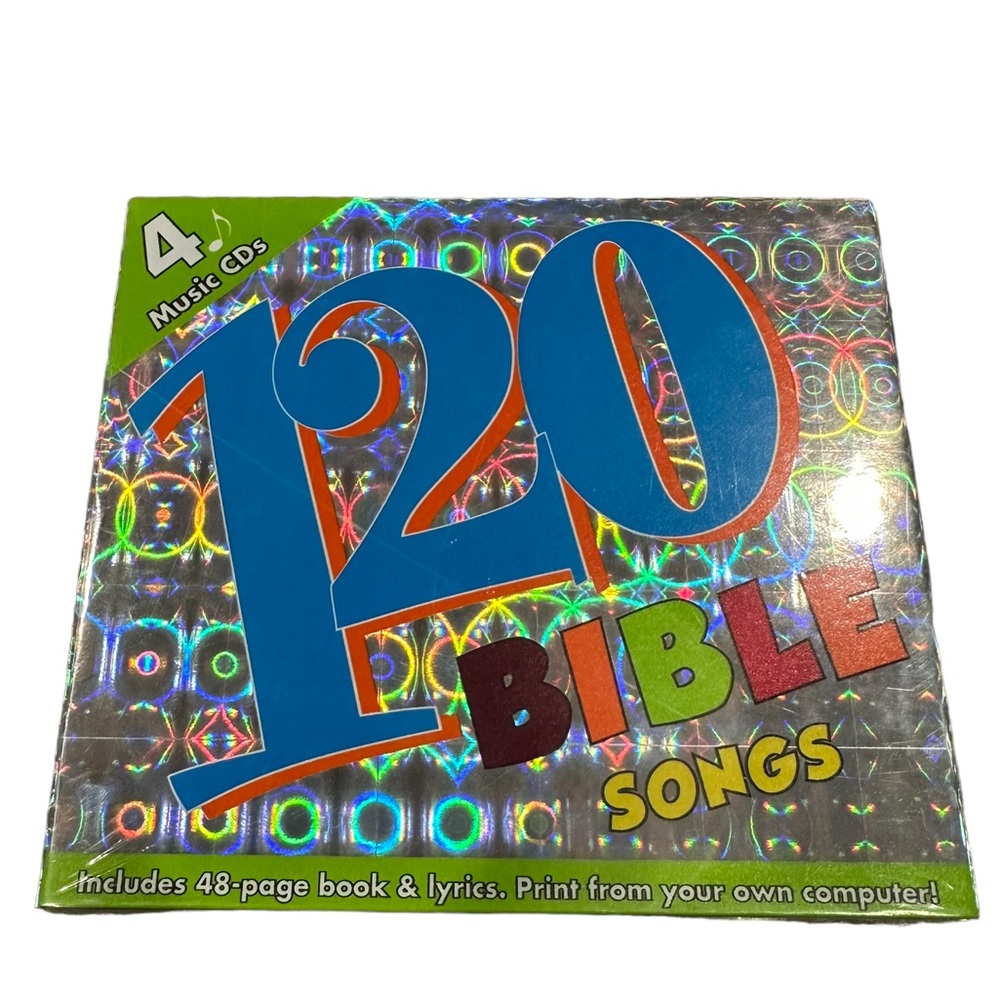 4 Pack Music CD Set/120 Bible Songs